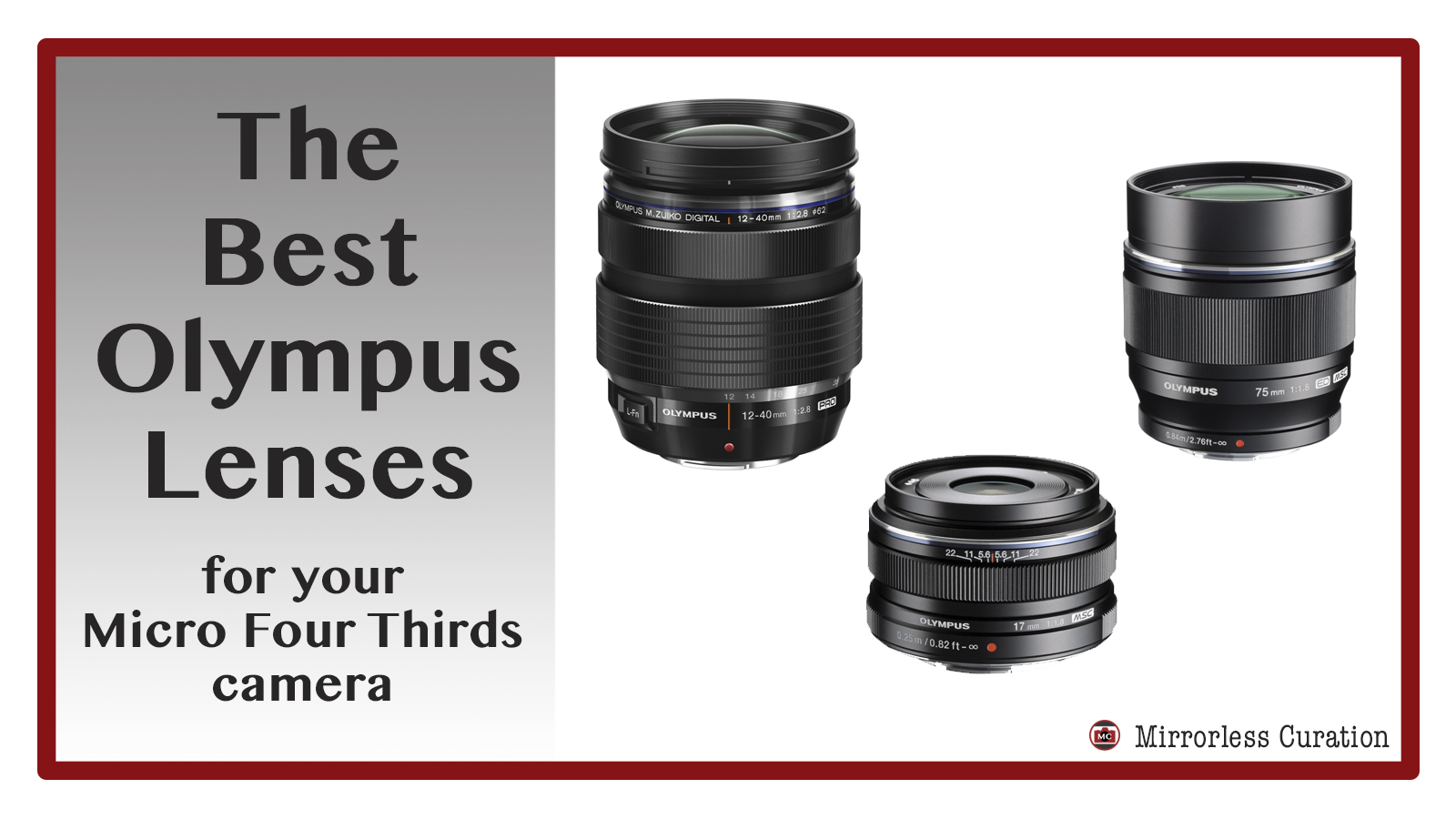 Olympus Mirrorless Curation