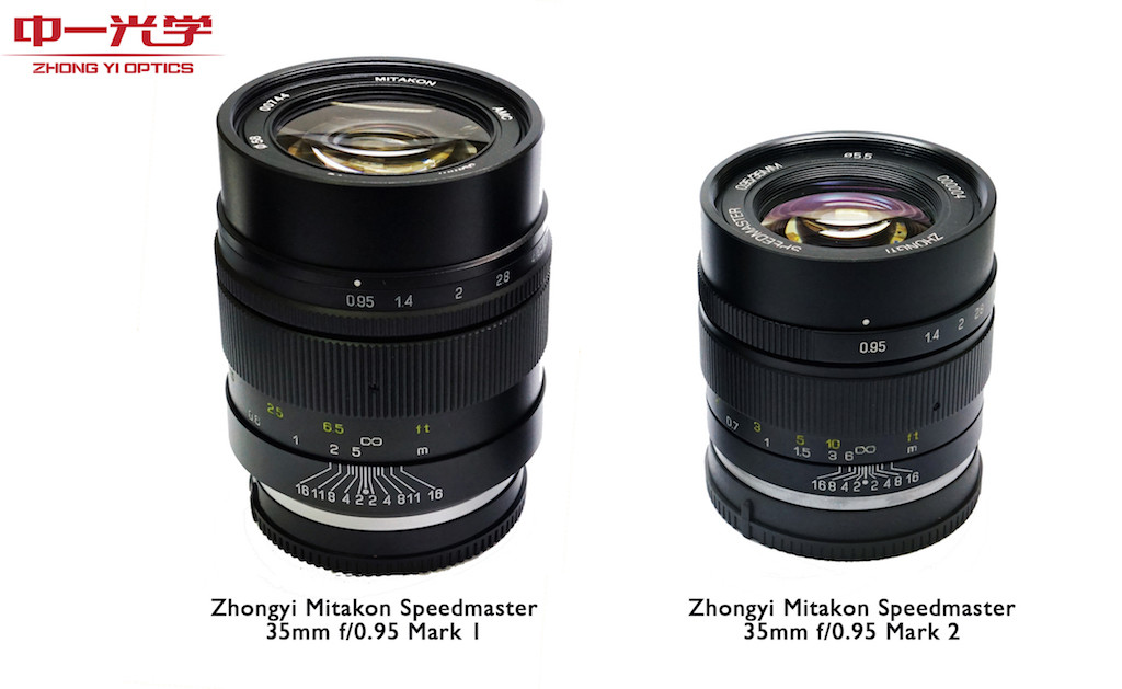 Mitakon Speedmaster 35mm 0.95 mark I vs mark ii