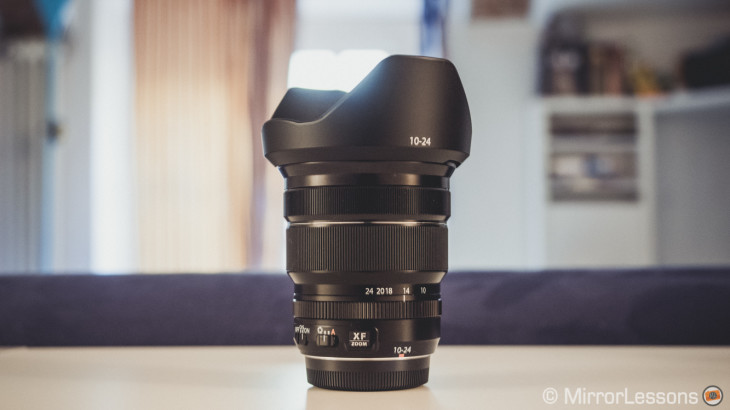 fuji x series wide angle lens