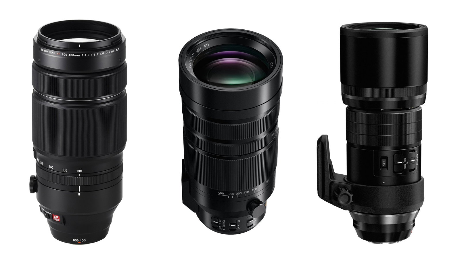 Telephoto Battle Panasonic 100400mm vs. Fuji 100400mm vs. Olympus 300mm Mirrorless Curation
