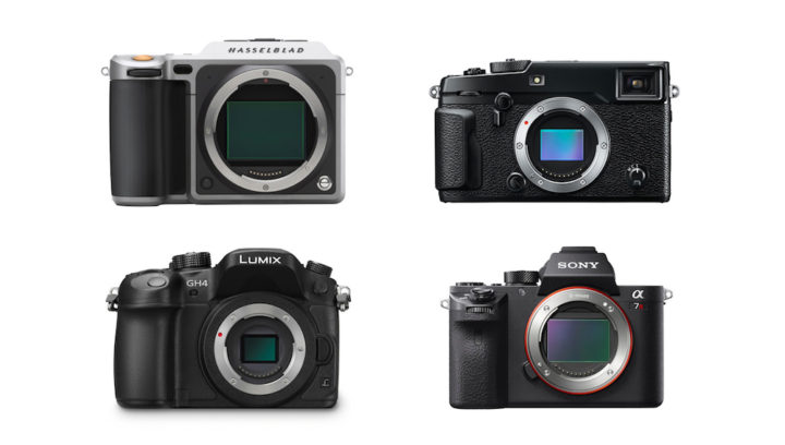 hasselblad x1d vs a7r ii vs x-pro2 vs gh4 featured