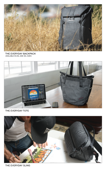 peak design everyday backpack tote sling